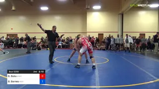 2018 Marine Corps US Open/UWW Junior Freestyle 125 Rnd Of 32 - Billy Bolia (GPWC) Vs. Brian Barnes