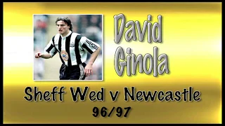 DAVID GINOLA - Sheff Wed v Newcastle, 95/96 | Retro Goal