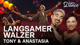 Ganz viel LIEBE für diesen langsamen Walzer von Tony und Anastasia! 🥰 | Let's Dance 2024