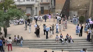 Ballada de Sardanes  per la Fira de Maig 2018 Alguaire,  amb la Cobla Orquestra Selvatana