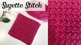 How to Crochet the Suzette Stitch - EASY Pattern + Tutorial