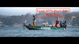 My 2022 LUND 2075 PRO-V BASS Boat Tour