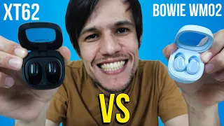 Lenovo XT62 vs Baseus Bowie WM02 Comparativo!! Som, Delay, Microfone, qual vale a pena Comprar?