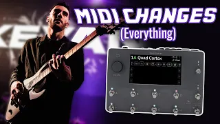 How To Control The QUAD CORTEX With MIDI