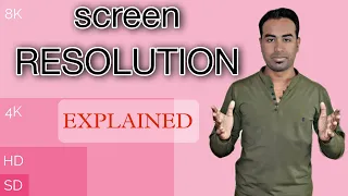 Screen RESOLUTION kya hota hai? SD HD FHD  2K  4K  8K explained in detail