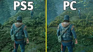 Days Gone PC Vs PS5 Graphics Comparison!! (4K 60FPS)