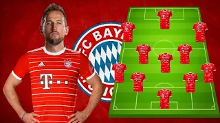 Bayern Munich Potential Starting Lineup Next Season 23/24 Feat Harry Kane🔥😱