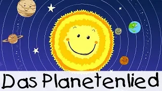 💡 Das Planetenlied || Kinderlieder zum Lernen