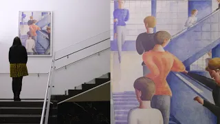 The Bauhaus painting made to defy the Nazis | Oskar Schlemmer's Bauhaus Stairway | UNIQLO ARTSPEAKS