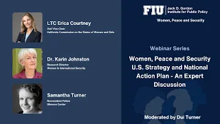 Women, Peace and Security: U.S. Strategy and National Action Plan - An Expert Discussion