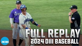 2024 NCAA DIII baseball championship series Game 1 | FULL REPLAY