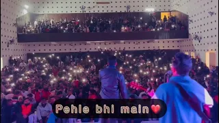 Pehle bhi Main | Animal | Live in College 🎸🎤 | Parindey Acoustic | Vishal Mishra | #live #singer