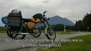 Mit dem Moped nach Italien / Simson- Tour