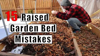 15 Raised Garden Bed Mistakes Every Gardener Should Avoid