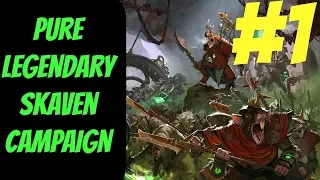 Pure Legendary Skaven Campaign #1 (Queek) -- Total War: Warhammer 2