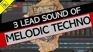3 Lead sound of melodic techno