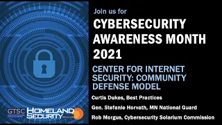 HSToday's Cybersecurity Awareness Month 2021: CIS New Community Defense Model