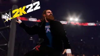 WWE 2K22 : Sami Zayn EC'23 Entrance w/crowd sings | 1080p 60fps