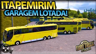 GRUPO ITAPEMIRIM! COMBOIO de ÔNIBUS RUMO a TEIXEIRA de FREITAS-BA | G7 1200 | ETS2 MOD BUS