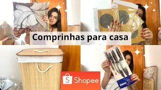 COMPRINHAS NA SHOPEE PARA CASA #part 4 | montando enxoval de casamento ♥️