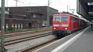 Züge in Düsseldorf HBF (FULL HD)