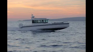 Axopar 28 Cabin 2019  Test Video   By BoatTEST com