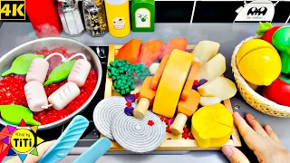 Making Roast Turkey and Sausage in Tomato Sauce with kitchen toys | Nhat Ky TiTi #262