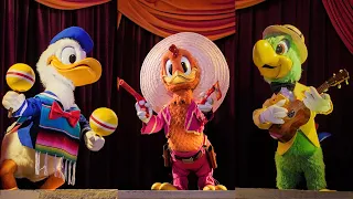 Three Caballeros Animatronics RETURN to Gran Fiesta Tour at EPCOT