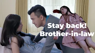 【Full Movie】Don't wanna sleep with her brother-in-law, the girl fell down the stairs on purpose!