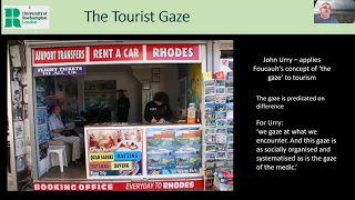 The Tourist Gaze introduced