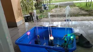 DIY musical fountain upgrade (swaying nozzle v1)