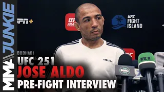 Jose Aldo: Timing 'horrible' to push for fighters' union | UFC 251 pre-fight interview