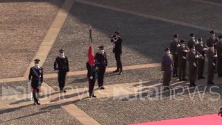 Mattarella e Steinmeier a Milano, gli onori militari per i due presidenti