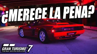 ANTES de COMPRAR el FERRARI TESTAROSSA en GRAN TURISMO 7 MIRA este VÍDEO