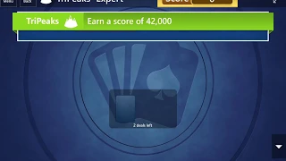 Microsoft Solitaire Collection: TriPeaks - Expert - January 17, 2017