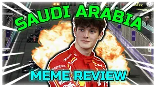 F1 2024 Saudi Arabian GP MEME Review! (ft. OLLIE)