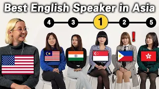 American Ranked the Best English Speaking Country in Asia!!