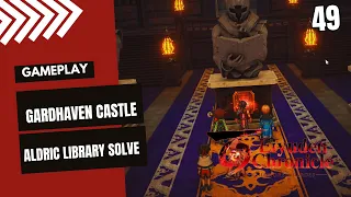 EIYUDEN CHRONICLE HUNDRED HEROES GARDHAVEN CASTLE ALDRIC LIBRARY ALDE DRACARE GAMEPLAY PART 49