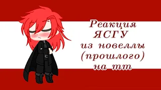 Реакция ЯСГУ из новеллы(прошлого) на тт 1/?