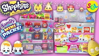 Shopkins Season 11 Family Mini Packs (Shopper + Family Fun Pack) Toy Review Unboxing SGL