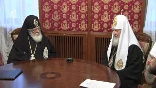 Патриарх Кирилл встретился с Патриархом всея Грузии