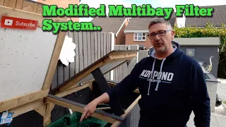 KOI FISH POND FILTER SYSTEM** HOW I MANAGE/CLEAN MY MULTIBAY FILTER SYSTEM**and HOW IT WORKS **