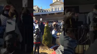 Dr. Leana Wen (Baltimore City Health Commissioner) speaks at 2018 Baltimore Women's March