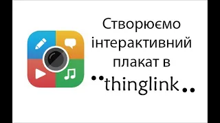 Інтерактивний плакат в ThingLink