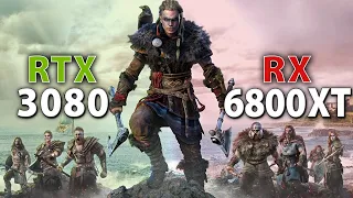 RX 6800 XT vs RTX 3080 // Test in 8 Games | 1440p, 4K