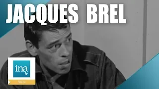 Jacques Brel "J'écris des chansons d'hommes pas de femmes" | Archive INA