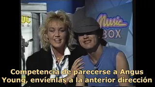 AC/DC Entrevista Sub Español - Londres 1986