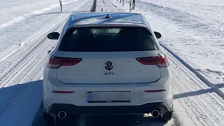 Golf 8 Gti 245Hp Stock - Pops & bangs exhaust sound revs