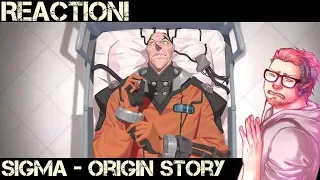 Overwatch - Sigma Origin Story | REACTION