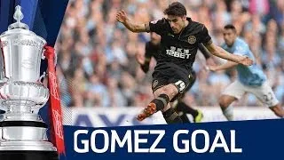 JORDI GOMEZ PENALTY: Manchester City vs Wigan Athletic FA Cup Sixth Round